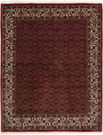 Tapis Bidjar I Rouge - Textile - 202 x 2 x 253 cm