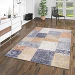 Luxus VintageTeppich Primus Patchwork Beige - Grau - Textil - 160 x 1 x 230 cm