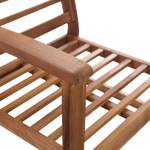 Garten-Sofagarnitur Braun - Massivholz - Holzart/Dekor - 50 x 33 x 100 cm