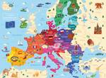 Puzzle 250 von Europa p Karte 