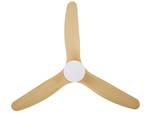 Ventilateur de plafond ANDERSON Marron - Blanc - Métal - 90 x 39 x 90 cm