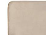 Doppelbett VALOGNES Beige - Schwarz - Taupe - 192 x 110 cm