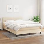 Boxspringbett 3017287-15 Creme - Tiefe: 193 cm