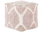 Pouf ROJHAN Beige - Pink