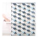 Duschrollo mit geometrischem Design Breite: 120 cm