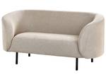 2-Sitzer Sofa LOEN Beige - Schwarz - Grau - Taupe - Textil