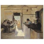 Leinwandbild Taverne in Ravello Textil - 2 x 60 x 75 cm