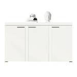 FURNIX Sideboard RIVAY 3F Weiß Weiß