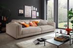 Big Sofa RAINA Taupe - Textil