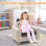 Kindersessel Kindersofa Grau - Holzwerkstoff - 42 x 54 x 59 cm