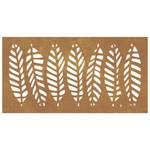 Décoration murale de jardin 824500 Marron - Métal - 55 x 1 x 105 cm