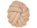 Coussin décoratif AKOLA Beige - Crème - 31 x 11 x 31 cm - Nombre de pièces dans le lot : 2