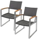 Stuhl AVA I Grau - Kunststoff - 66 x 84 x 56 cm