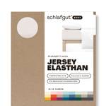 Spannbettlaken Jersey Elasthan Beige - Breite: 180 cm