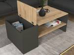 Couchttisch VELKAN Grau - Holzwerkstoff - 60 x 45 x 110 cm