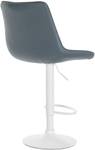 Tabouret de bar Toni Lot de 2 Gris