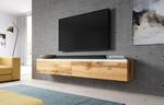 FURNIX meuble tv BARGO sans LED Imitation chêne wotan