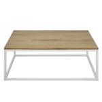 Table basse Icub.   80X70x37 cm – Blanc Blanc - Bois massif - Bois/Imitation - 80 x 37 x 70 cm