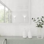 Badspiegel Weiß - Glas - 45 x 60 x 2 cm