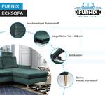 Ecksofa Cami Dunkelgrün