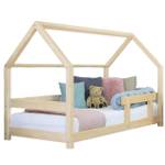 Hausbett Tery Braun - Holzwerkstoff - 99 x 135 x 209 cm