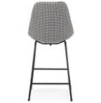 Tabouret De Bar BULLY Noir - Multicolore