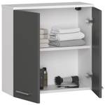 Armoire salle de bains FIN W602T Gris - Blanc