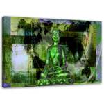 Abstrakt Orient Zen Bilder Buddha Gr眉n