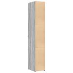 Highboard DE8093 Grau - Holzwerkstoff - 43 x 185 x 30 cm