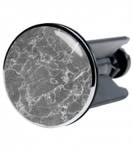 Waschbeckenstöpsel Marmor Grau Grau - Kunststoff - 4 x 7 x 7 cm