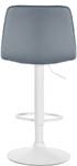 Tabouret de bar Lex Lot de 2 Gris - Blanc