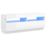 Meuble tv 3009233 Blanc brillant - Largeur : 100 cm