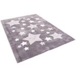 Fellteppich Pearl Kids Sterne Grau - 160 x 230 cm