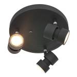 Deckenleuchte Natasja LED-Platine Schwarz - Metall - 28 x 15 x 28 cm