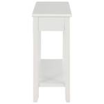 Console 297705 Blanc - Métal - Bois/Imitation - 35 x 80 x 110 cm