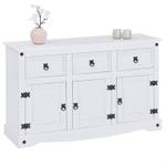 Buffet RURAL Blanc - Bois massif - 125 x 76 x 40 cm