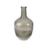 Vase - 17,8x17,8x30 cm Grau - Glas - 18 x 30 x 18 cm