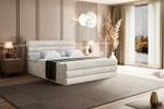 Boxspringbett CELESTIA-Z Beige - Breite: 180 cm - H3