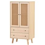 Sideboard BAO AGD70 Braun - Holzwerkstoff - Massivholz - 40 x 120 x 60 cm