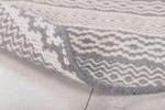 Teppich Sishu Grau - Textil - 200 x 1 x 200 cm
