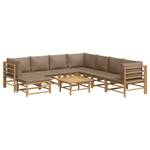 Garten-Lounge-Set 3028491-28 (9-teilig) Braun - Taupe