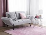 2-Sitzer Sofa BREKKE Schwarz - Grau - Hellgrau