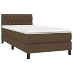 Boxspringbett 3017265-22 Dunkelbraun - Breite: 100 cm