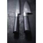 Santoku-Messer Wasabi Black Schwarz - Metall - 1 x 1 x 29 cm