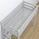 Hochbett N02 mit Schreibtisch Grau - 80 x 190 cm