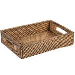 Rattan-Serviertablett Lisa 33 x 24 cm