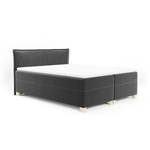 Boxspringbett Doppelbett Martines Bett Grau - Breite: 160 cm