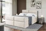 Boxspringbett BOXI3-Z KING Beige - Breite: 180 cm