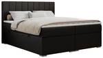 Boxspringbett ALLY Breite: 180 cm - H3 - Kunstleder