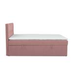 Boxspringbett Moody Rosé - Breite: 200 cm